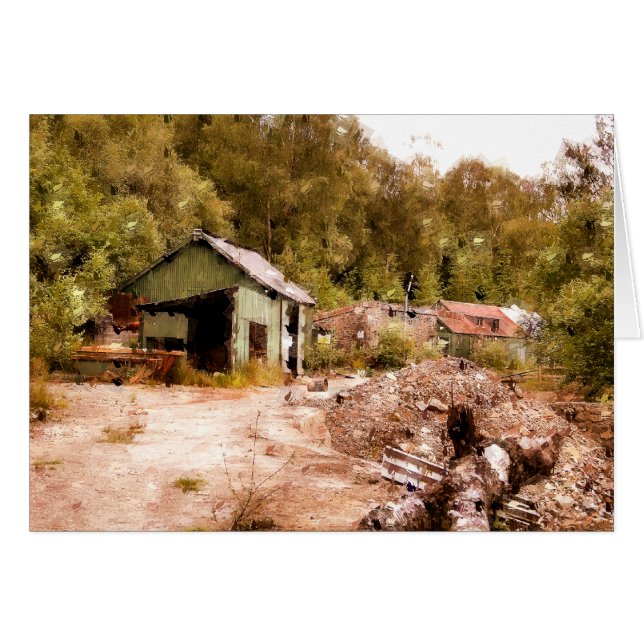 THE OLD GOLD MINE CARD (Front Horizontal)