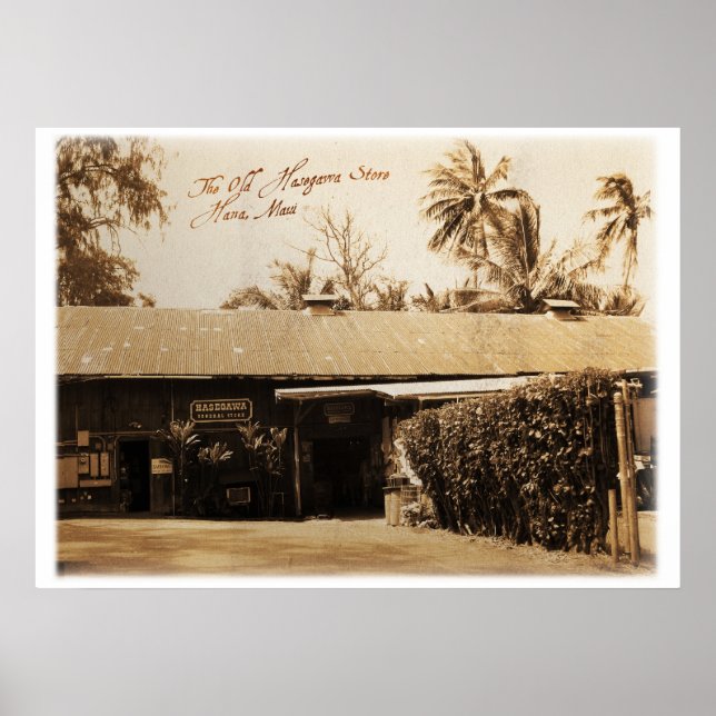 The Old Hasegawa Store Poster (Front)