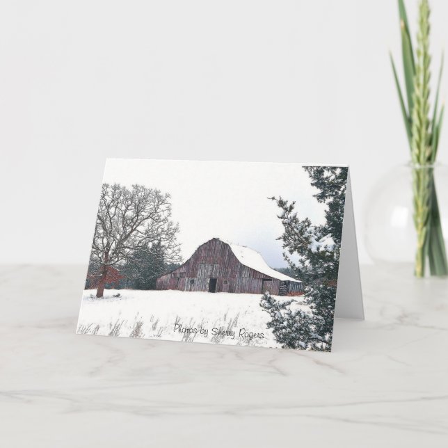 ~The Old Knolls Barn~ Card (Front)