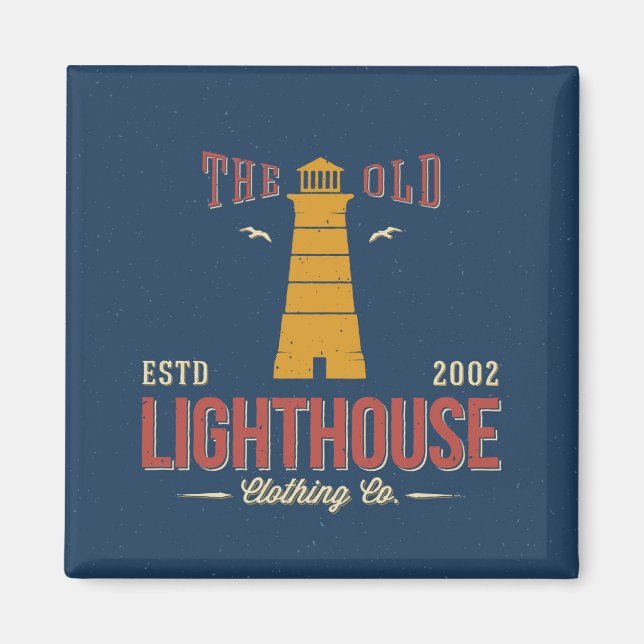 The Old Lighthouse Clothing Co. Magnet (Front)