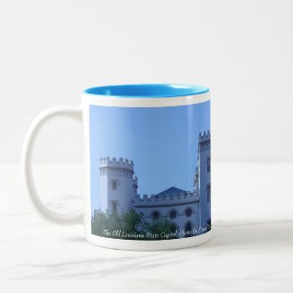 The Old Louisiana State Capitol Two-Tone Coffee Mug