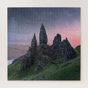 The Old Man of Storr After Sunset Scotland Photo Jigsaw Puzzle