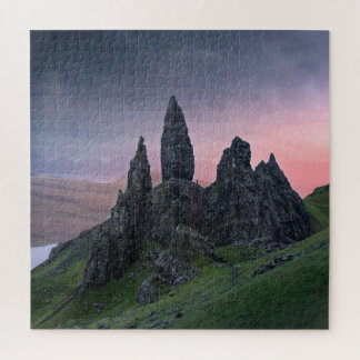 The Old Man of Storr After Sunset Scotland Photo Jigsaw Puzzle