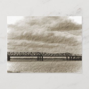 The Old Memphis Bridge Postcard by DanceswithCats at Zazzle