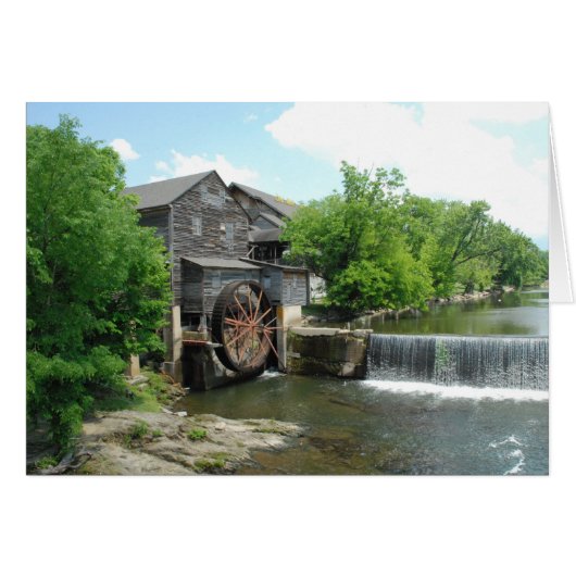 The Old Mill Card (Front Horizontal)