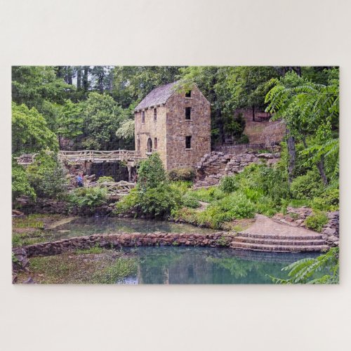 The Old Mill in North Little Rock Arkansas Jigsaw Puzzle
