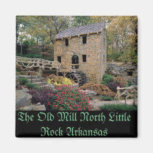 The Old Mill North Little Rock Arkansas Magnet