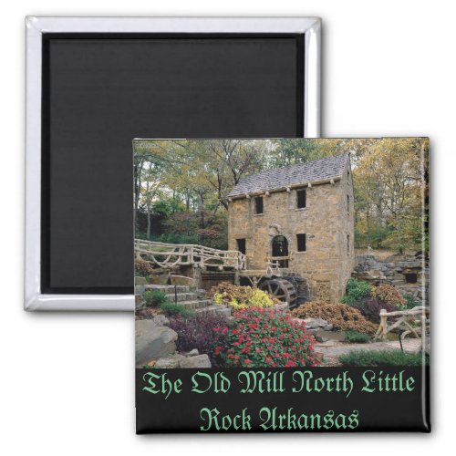 The Old Mill North Little Rock Arkansas Magnet