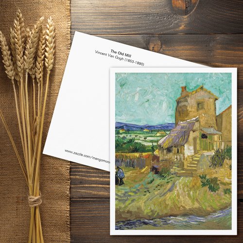 The Old Mill Southern France Vincent van Gogh Postcard
