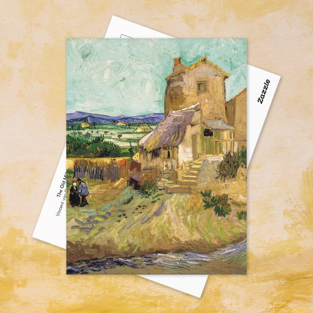 The Old Mill Vincent van Gogh Postcard (Creator Uploaded)