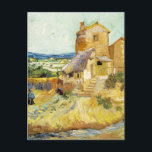 The Old Mill - Vincent Van Gogh Postcard<br><div class="desc">This painting is by Vincent Van Gogh and is titled "The Old Mill".</div>