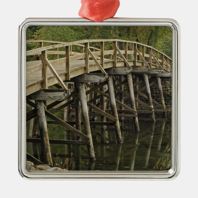 The Old North Bridge, Minute Man National Metal Ornament (Front)