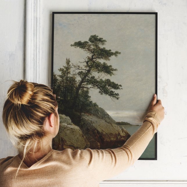 The Old Pine, Darien, Connecticut |  Kensett Poster (Creator Uploaded)