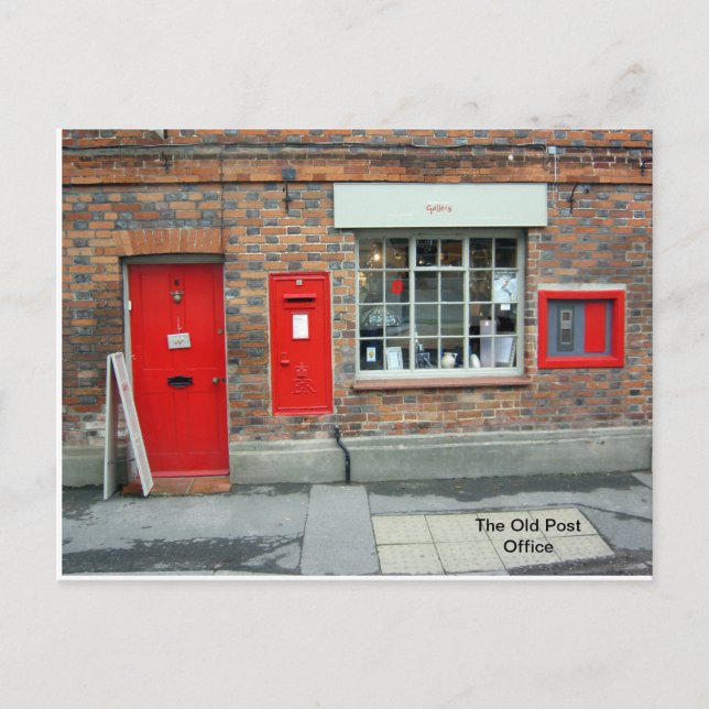 The Old Post Office Postcard (Front)