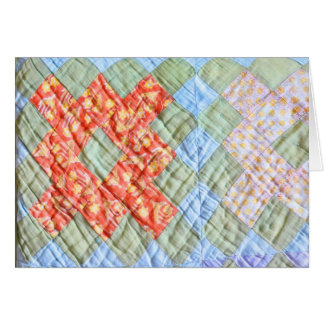 The old quilt cards