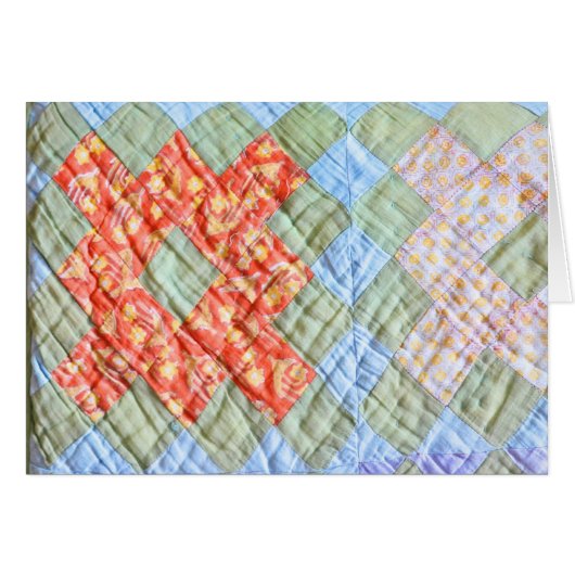 The old quilt cards (Front Horizontal)