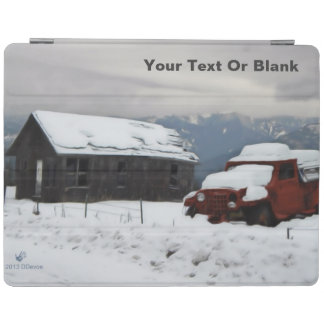 The Old Red Truck iPad Smart Cover