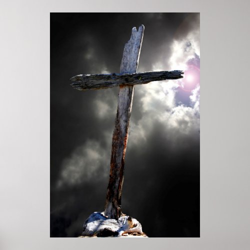 The Old Rugged Cross Poster