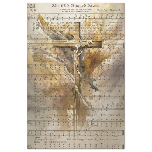 The old Rugged Cross  Tissue Paper