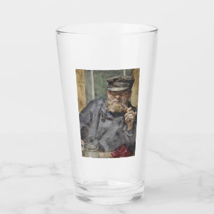 The Old Sea Dog (by Henry Scott Tuke) Glass
