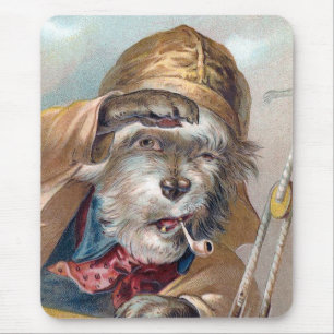 "The Old Sea Dog" Vintage (TBA Winner) Mouse Pad
