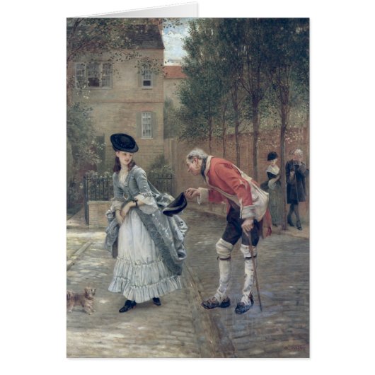 The Old Soldier, 1869 Cards (Front)