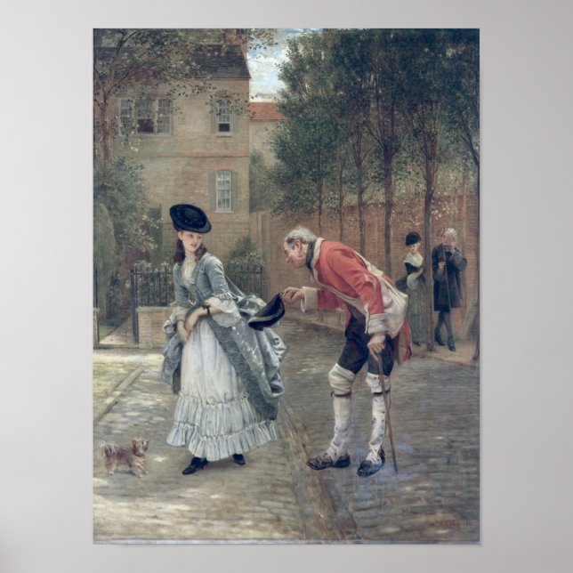 The Old Soldier, 1869 Poster (Front)