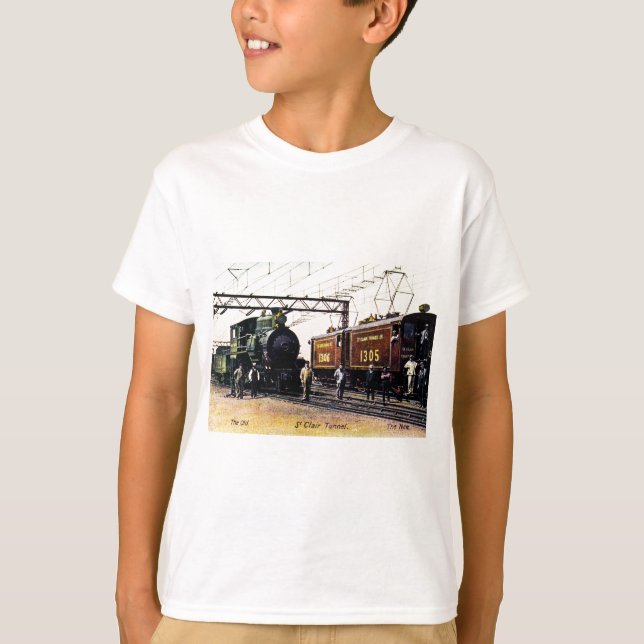 The Old The New St. Clair Tunnel Company T-Shirt (Front)