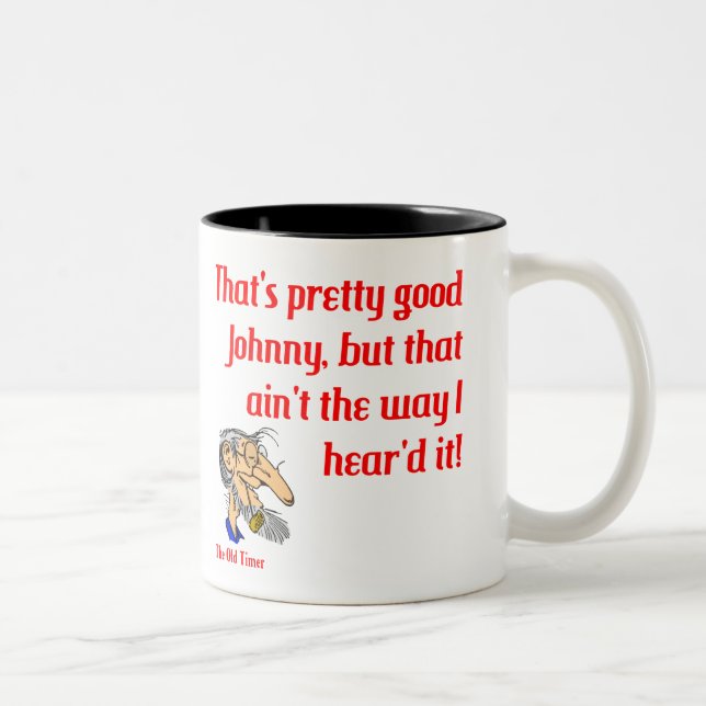 The Old Timer customizable mugs (Right)