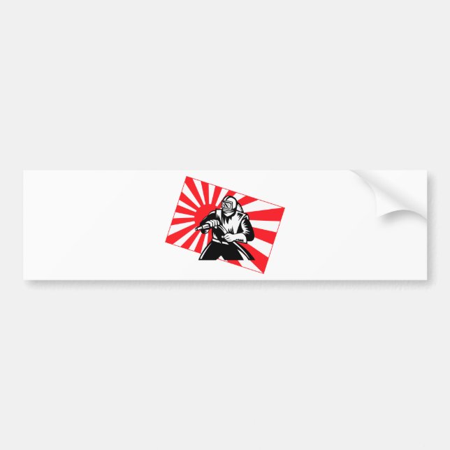 The Old Tokyo Sandblaster Bumper Sticker (Front)