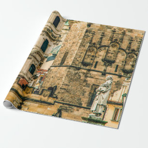 The old town of Pragueancient,architecture,buildin Wrapping Paper