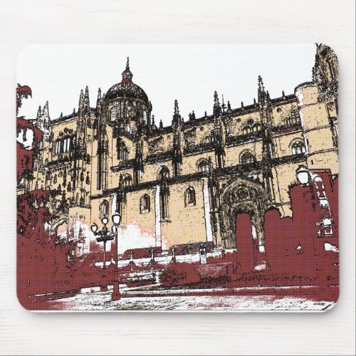 The Old Town of Salamanca University  Mouse Pad