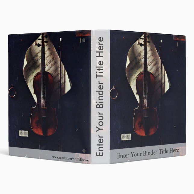 The Old Violin By Harnett William Michael Binder (Background)