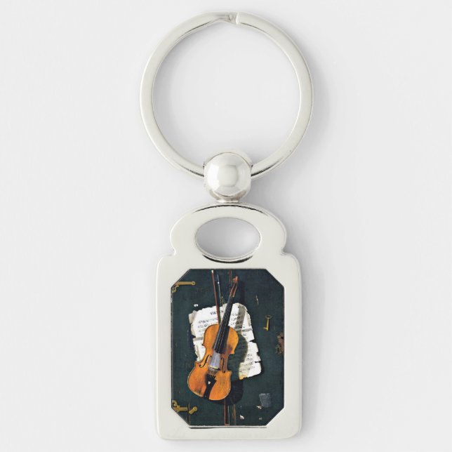 The Old Violin Keychain (Front)