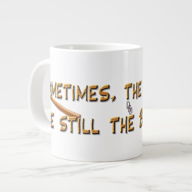 The Old Ways Giant Coffee Mug (Front Left)
