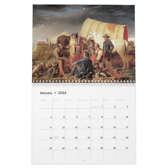 The Old West 2014 Calendar (Jan 2026)