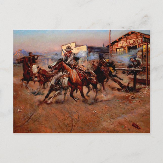 The Old West Postcard (Front)