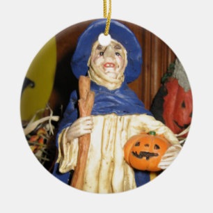 The Old Wicked Witch Ceramic Ornament