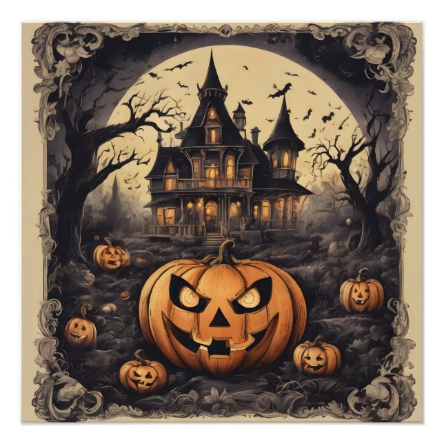 The Old Willow House - Haunted Poster (Front)