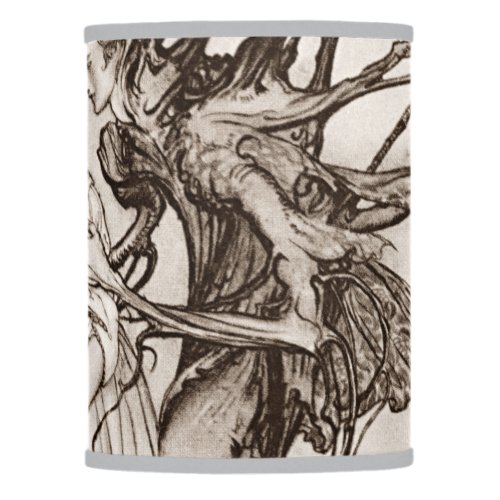 The Old Woman In The Wood By Arthur Rackham Lamp Shade