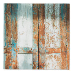 the old wooden doors backgroundantique,architectur faux canvas print