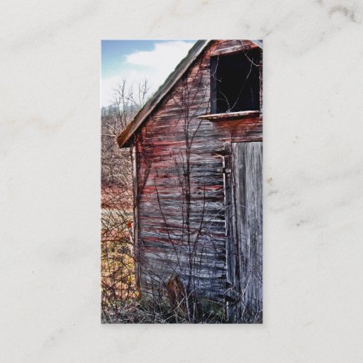 Customizable THE OLD WOODEN SHED BUSINESS CARDS
