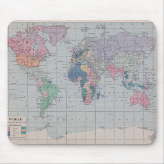 The Old World Vintage Map Collection Mouse Pad