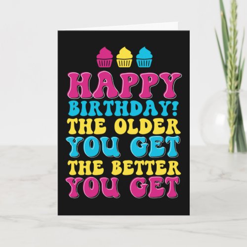 The Older You Get The Better Banana Funny Birthday Card