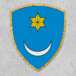 The Oldest Croatian Coat of Arms Gold Shield Patch