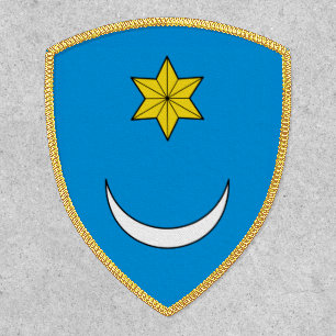 The Oldest Croatian Coat of Arms Gold Shield Patch