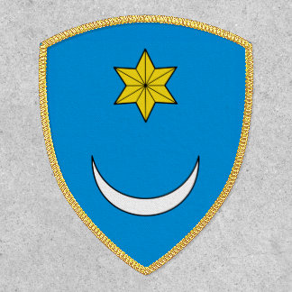 The Oldest Croatian Coat of Arms Gold Shield Patch