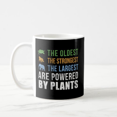 The Oldest Strongest Largest Animals Are Powered B Coffee Mug