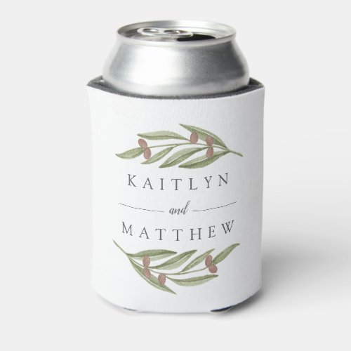 The Olive Branch Wedding Collection Can Cooler