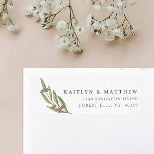 The Olive Branch Wedding Collection Label